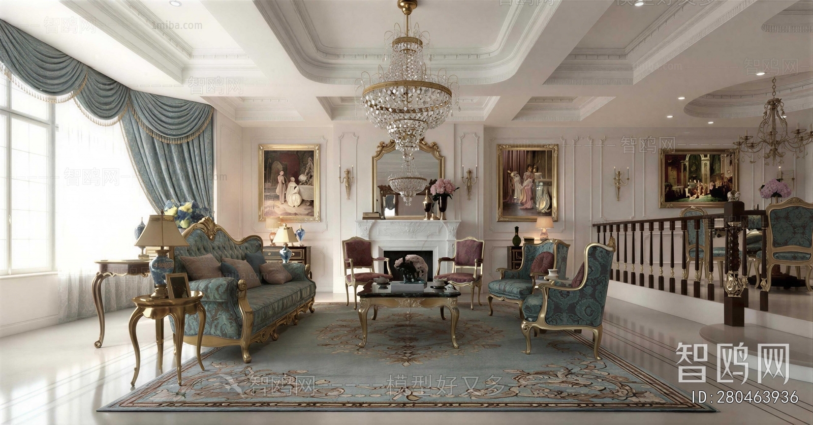 European Style A Living Room