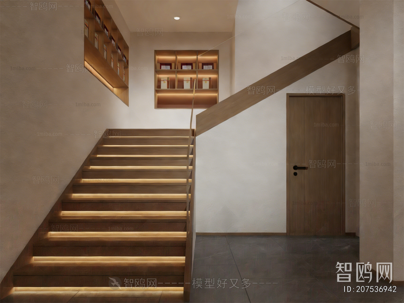 New Chinese Style Stairwell
