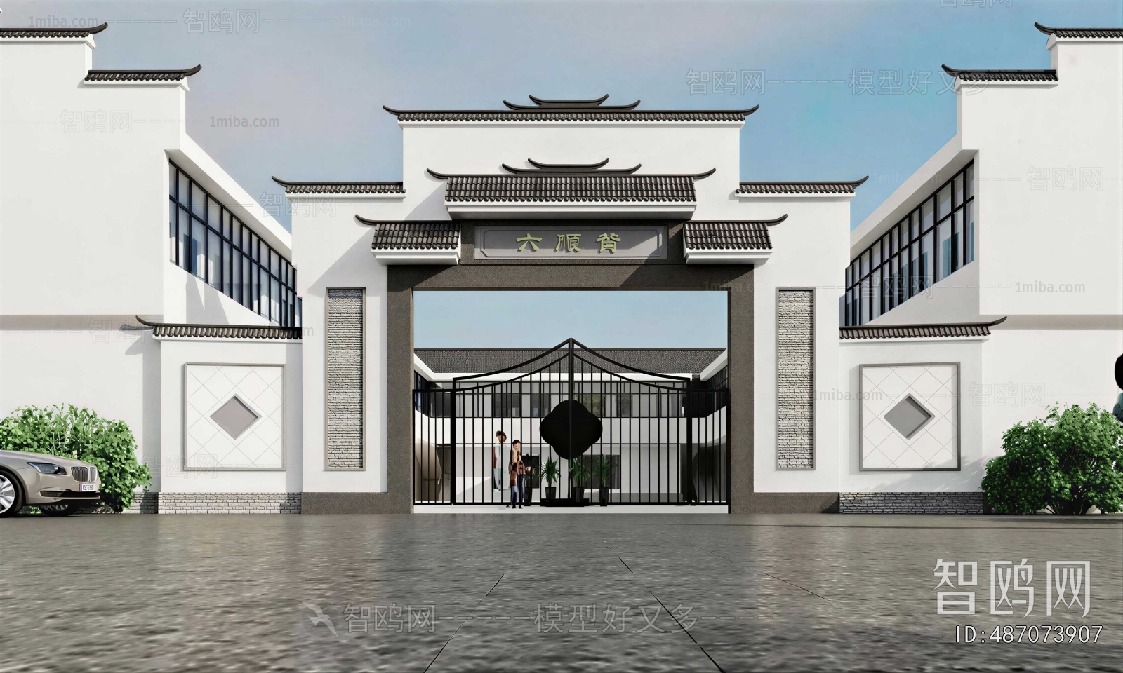 New Chinese Style Facade Element