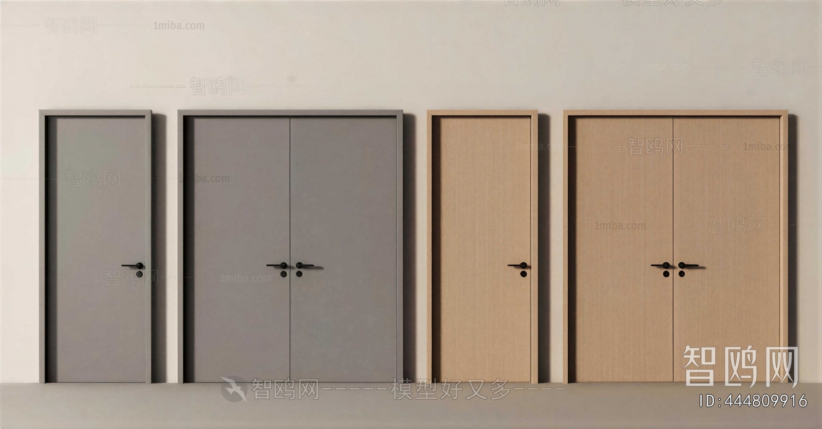Modern Single Door