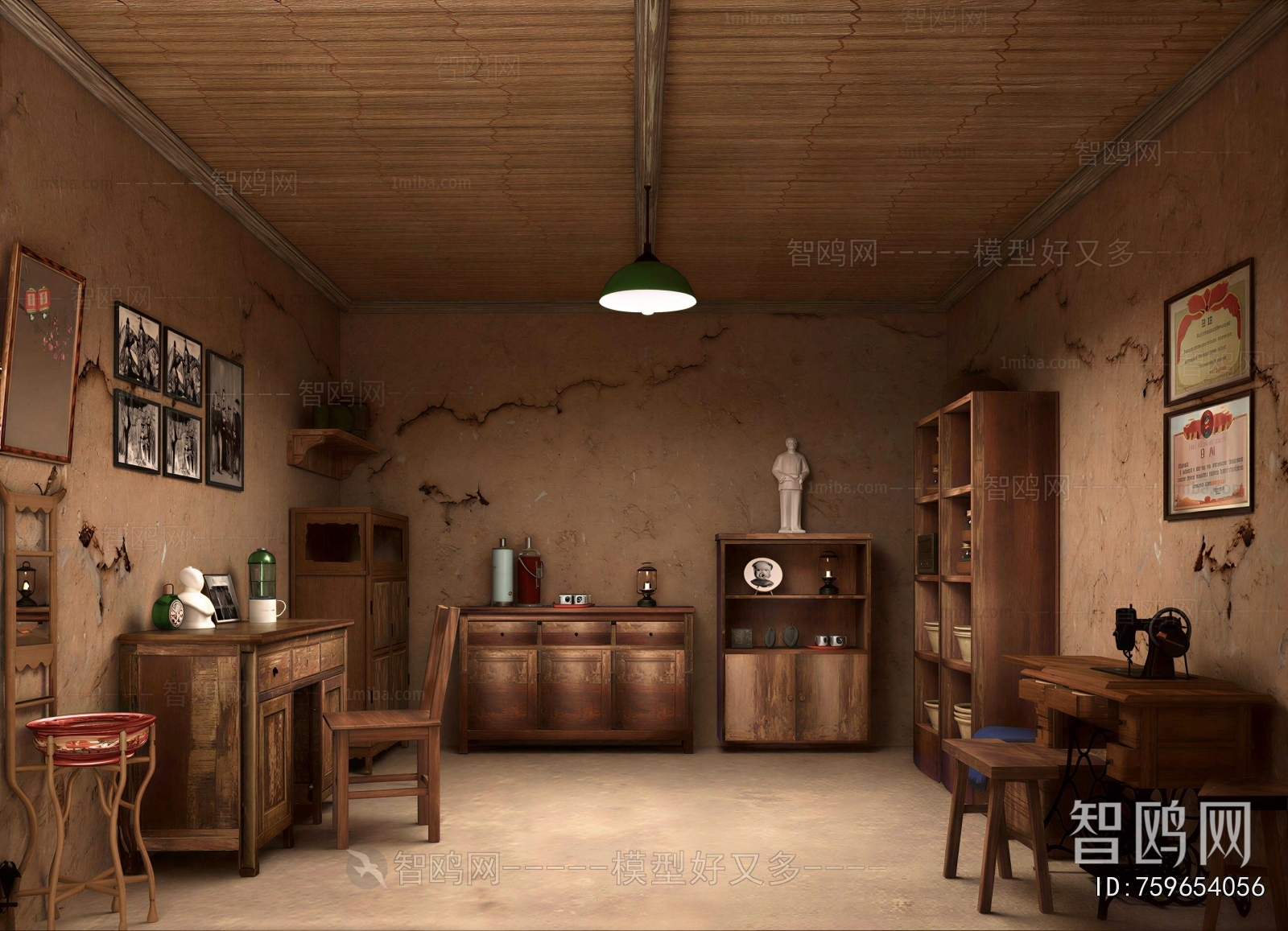 Wabi-sabi Style Exhibition Hall