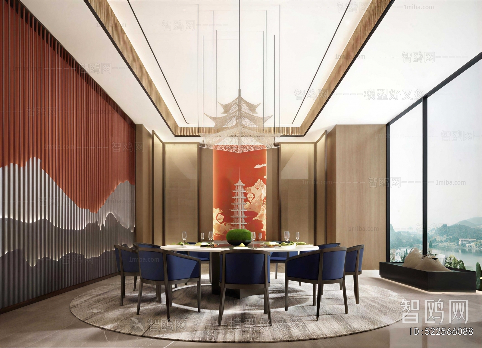 New Chinese Style Restaurant Box