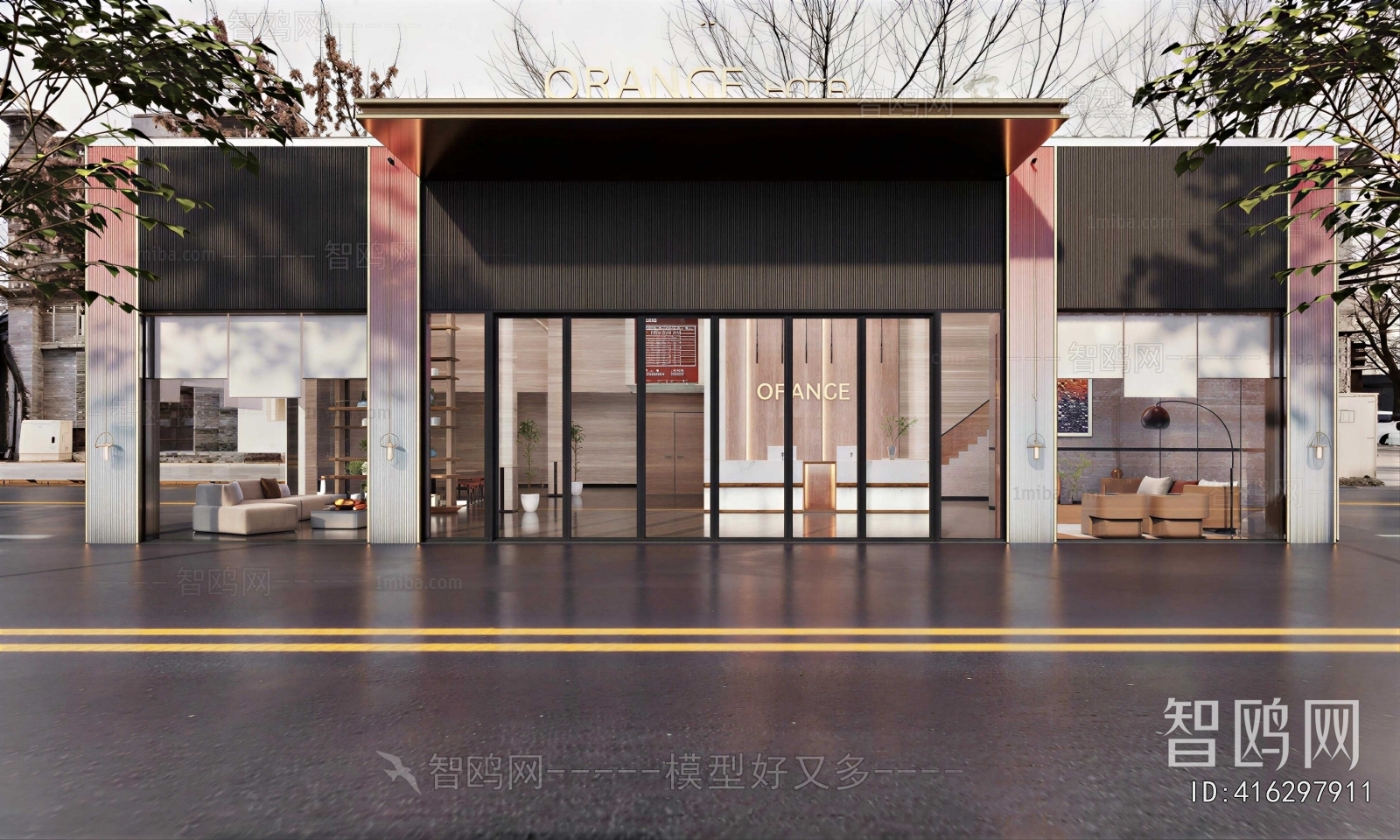 Modern Facade Element