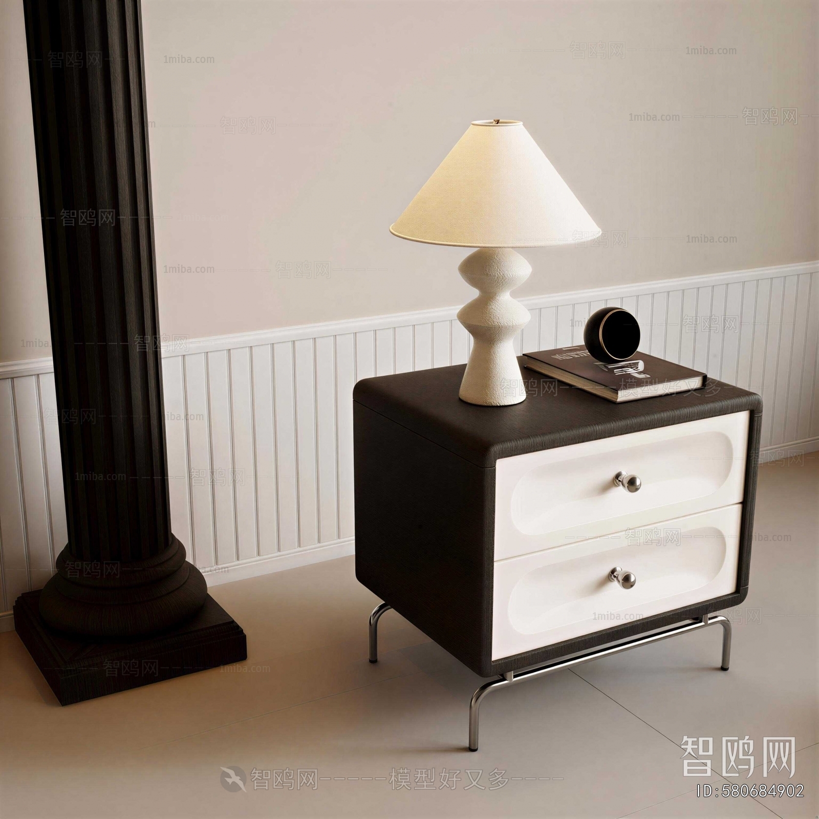 Modern Bedside Cupboard