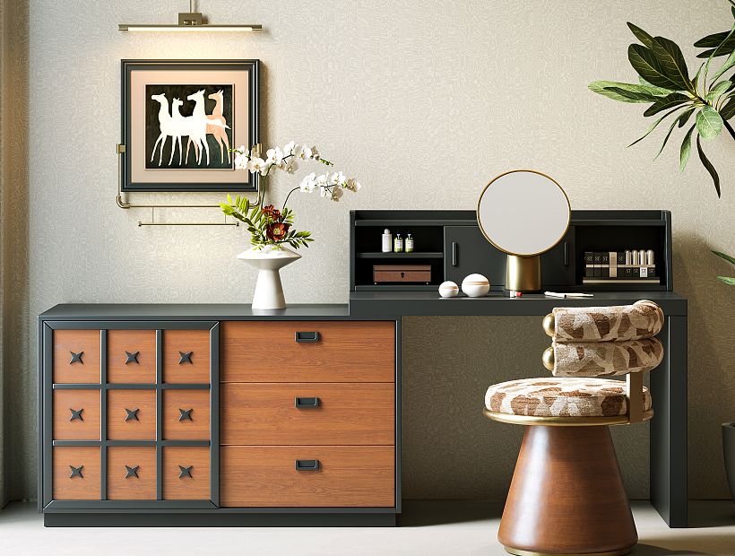 Retro Style Dresser