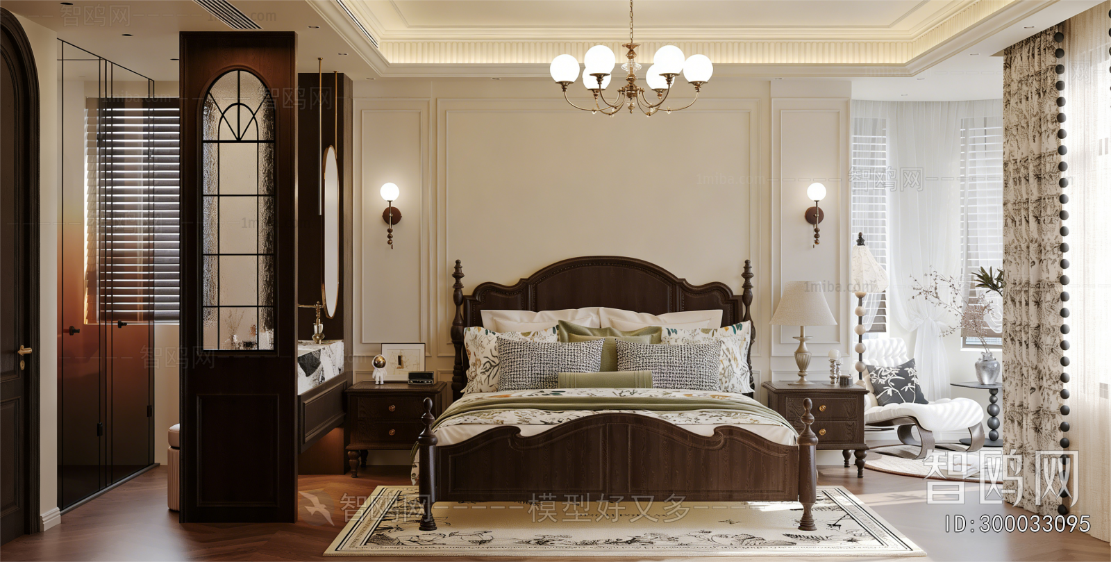 American Style Bedroom