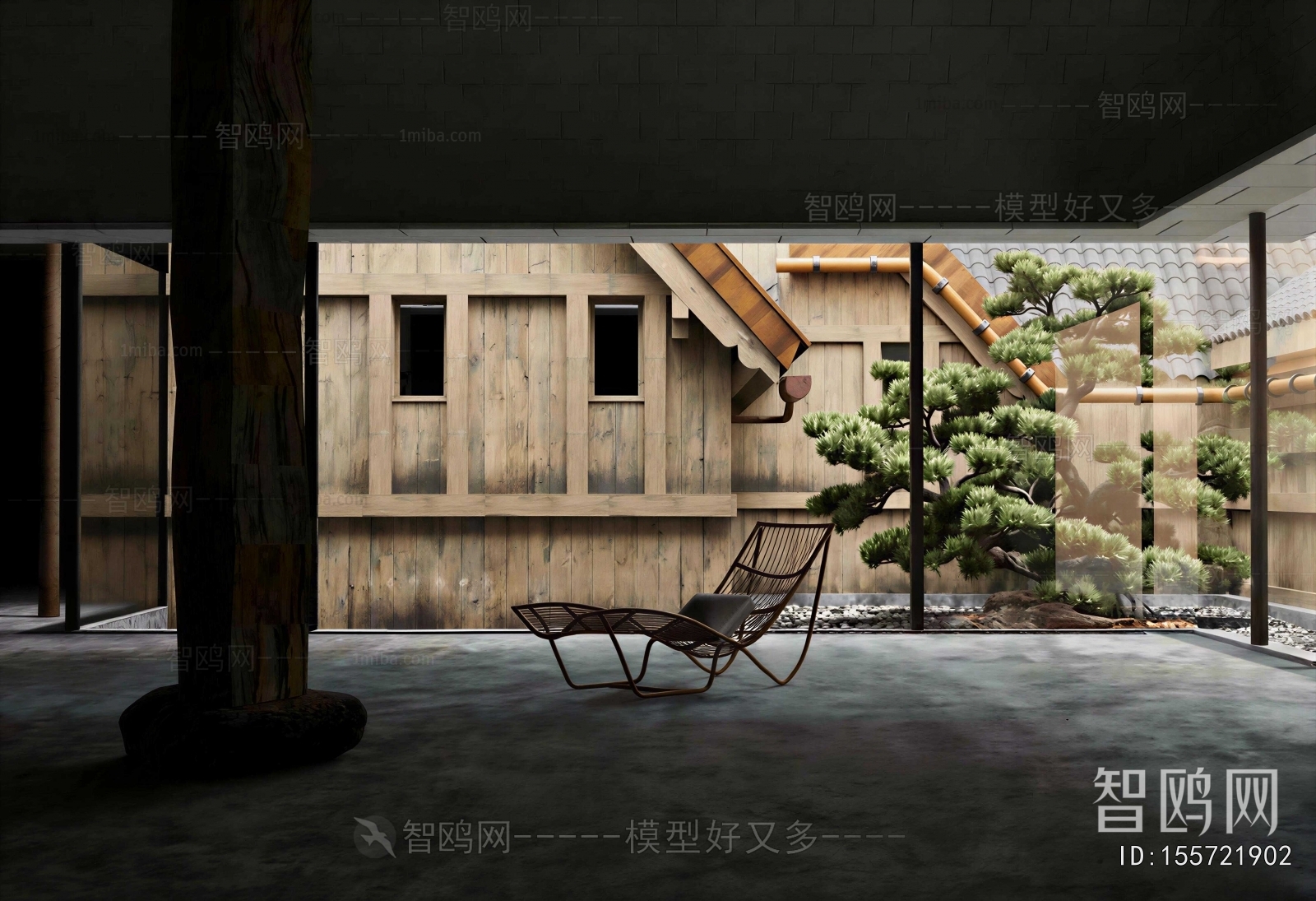 Wabi-sabi Style Terrace