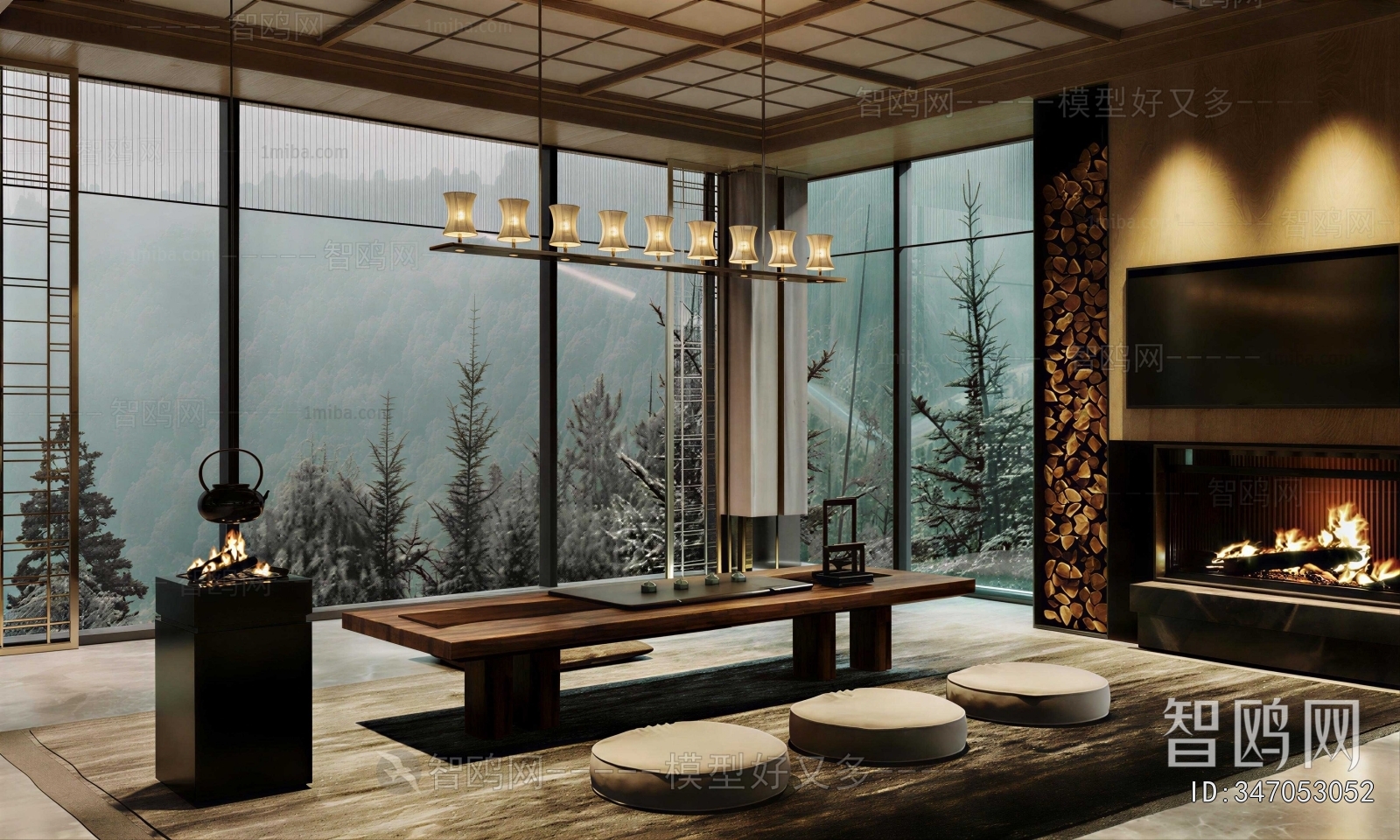 New Chinese Style Tea House