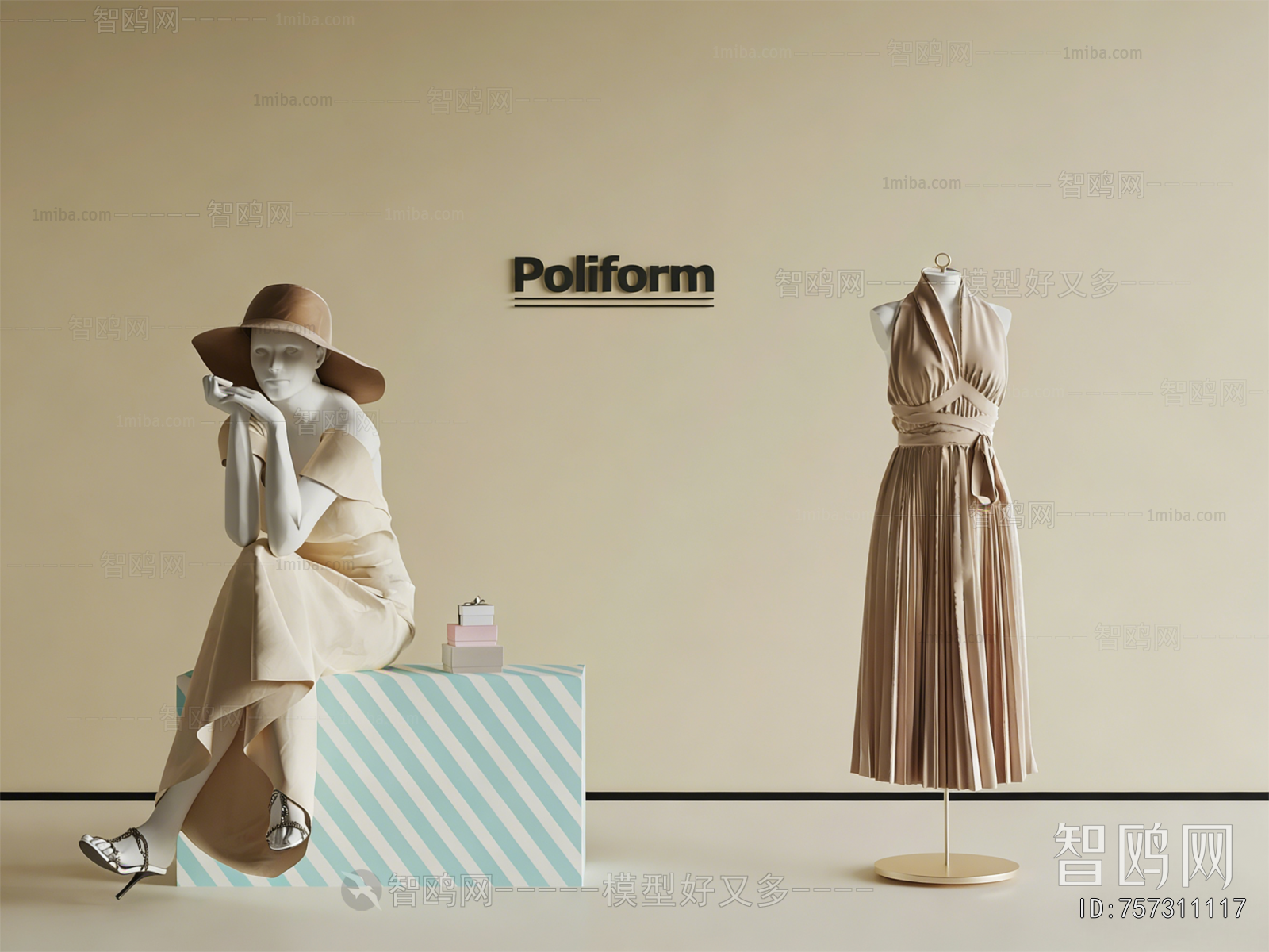 Modern Fashion Model