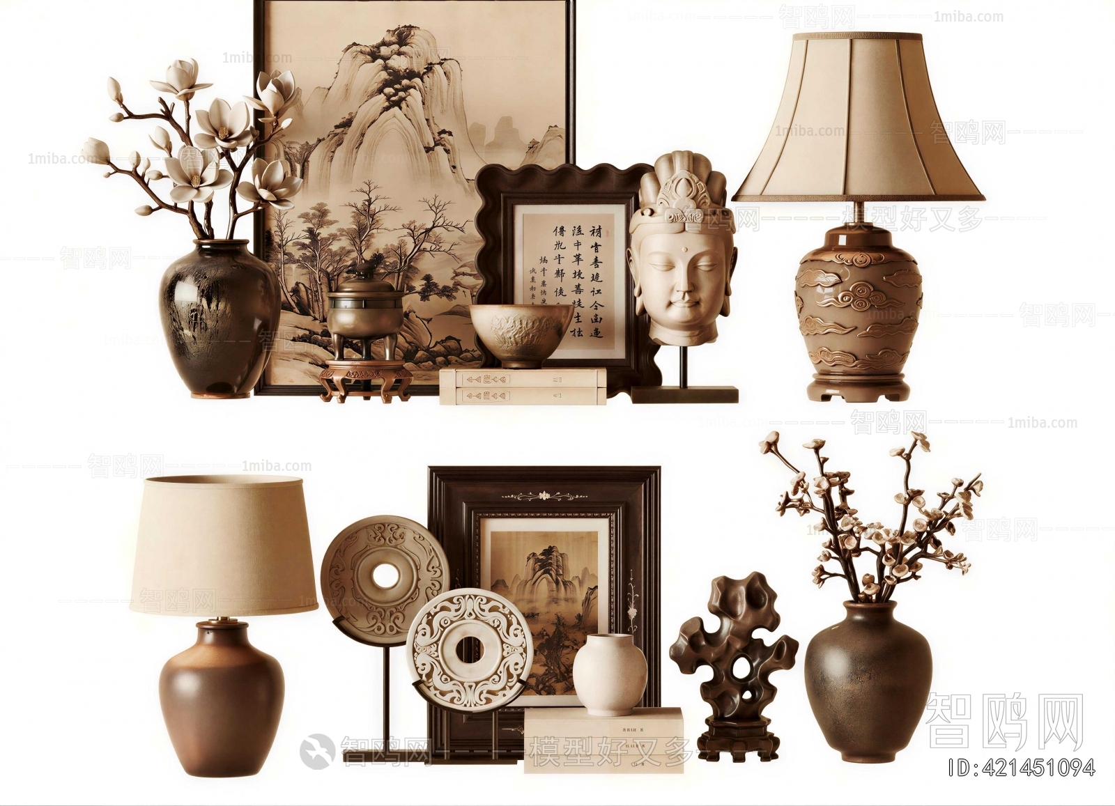 New Chinese Style Decorative Set