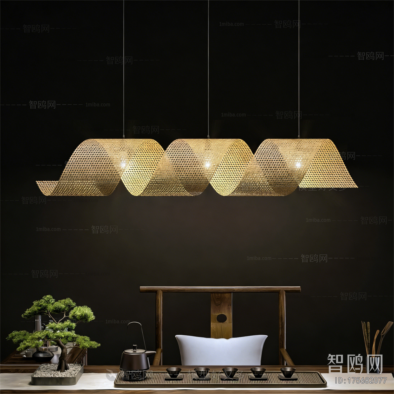 Wabi-sabi Style Droplight