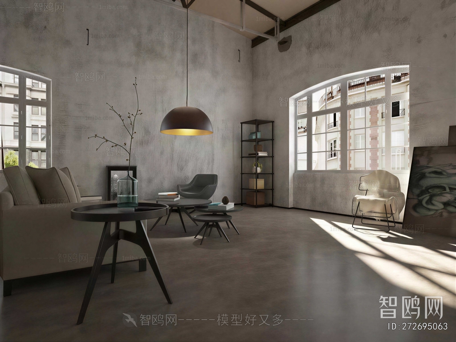 Industrial Style A Living Room