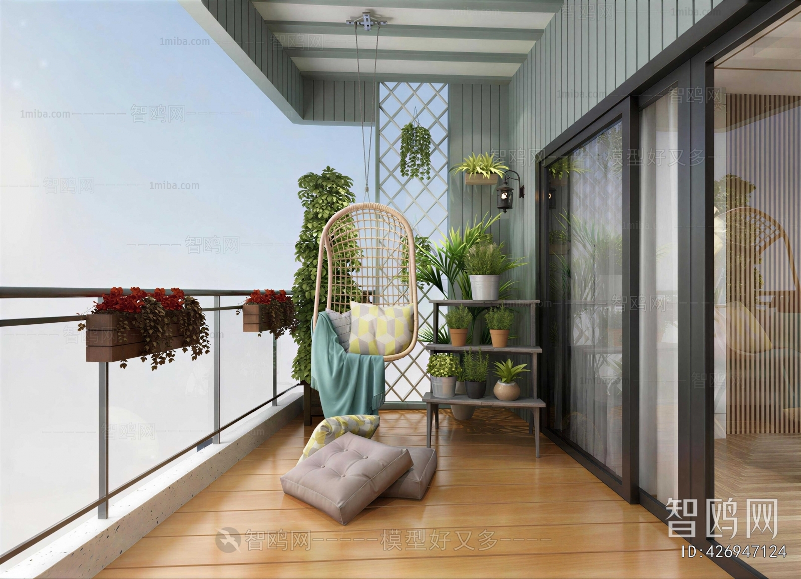 Modern Leisure Balcony
