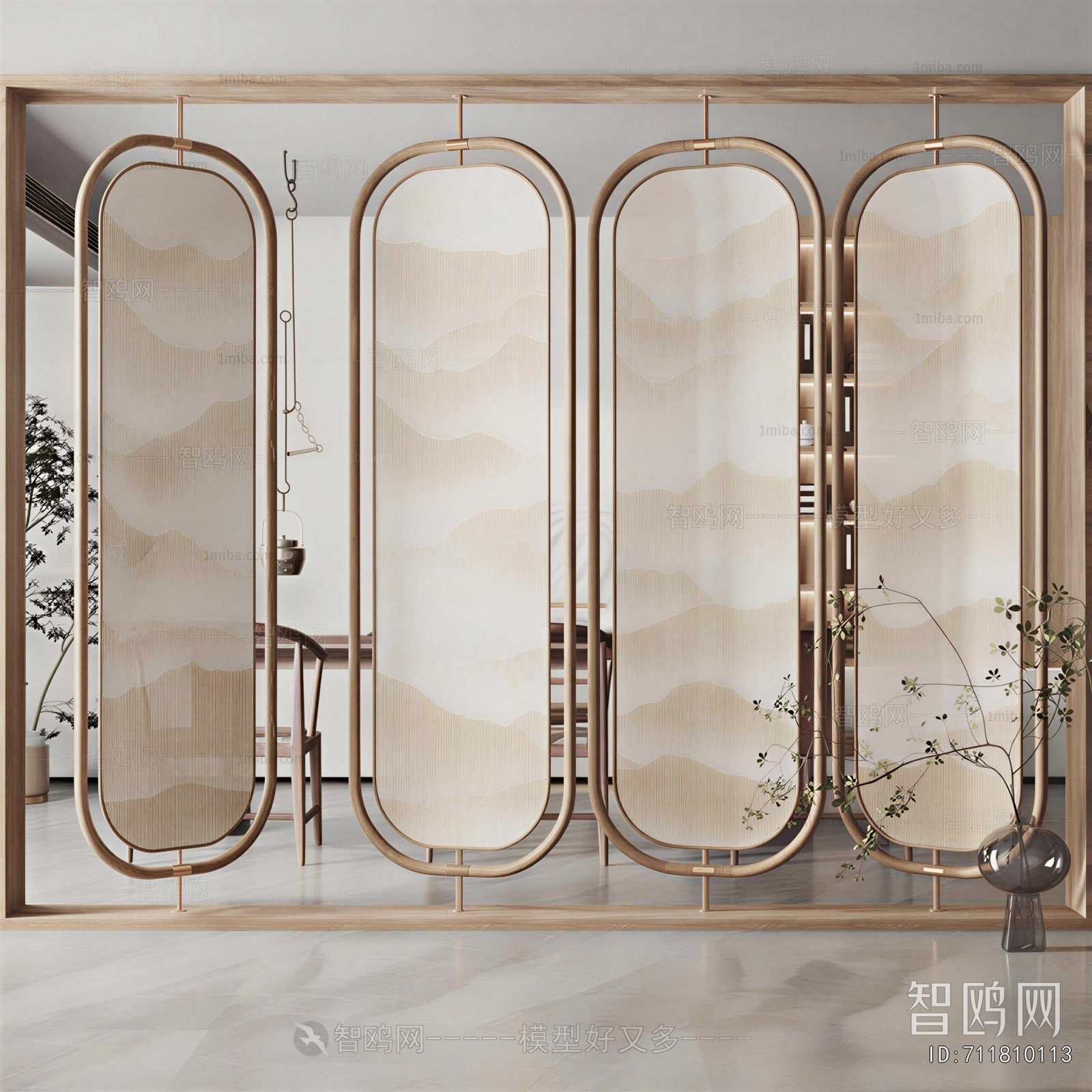 New Chinese Style Partition