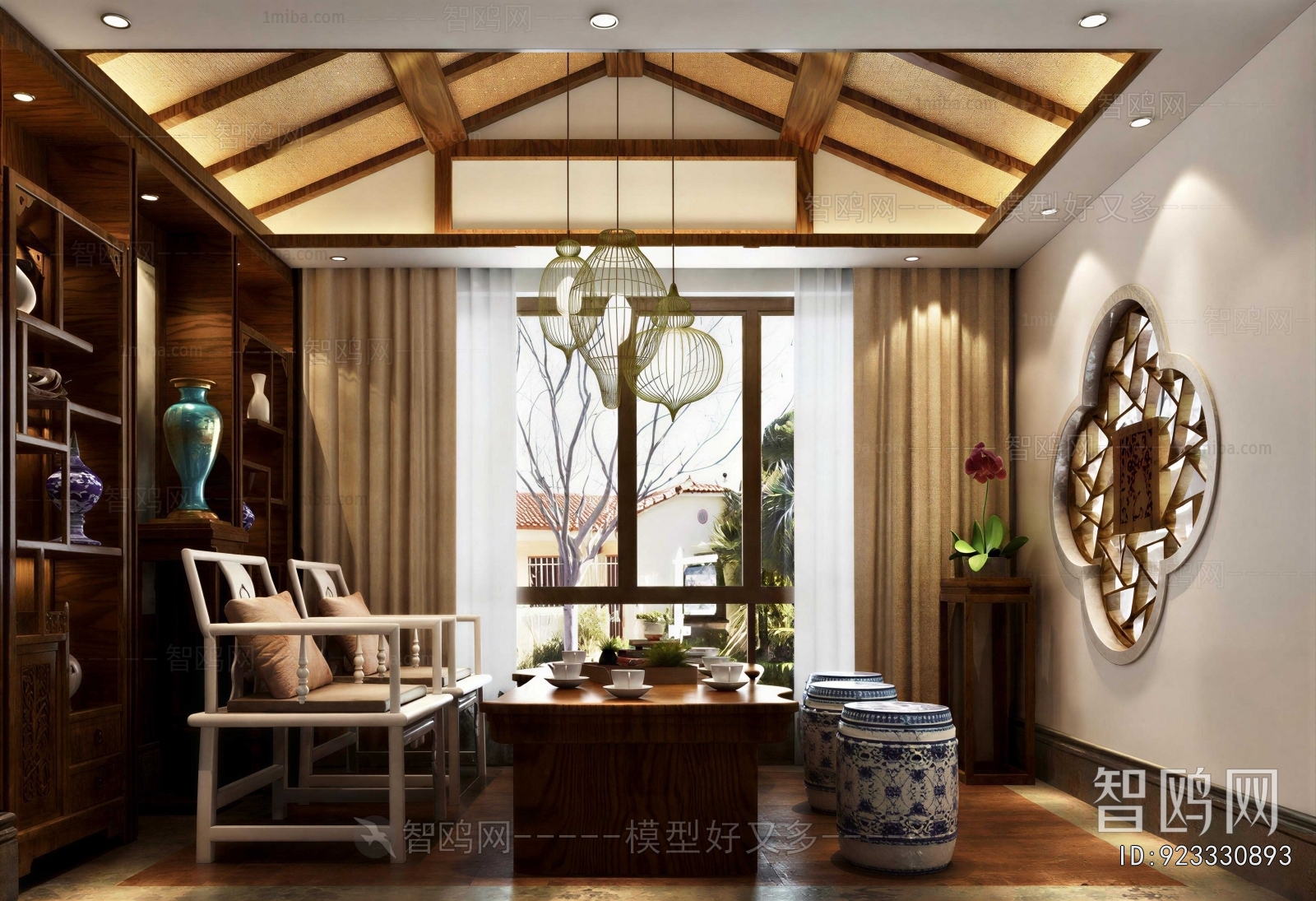New Chinese Style Tea House
