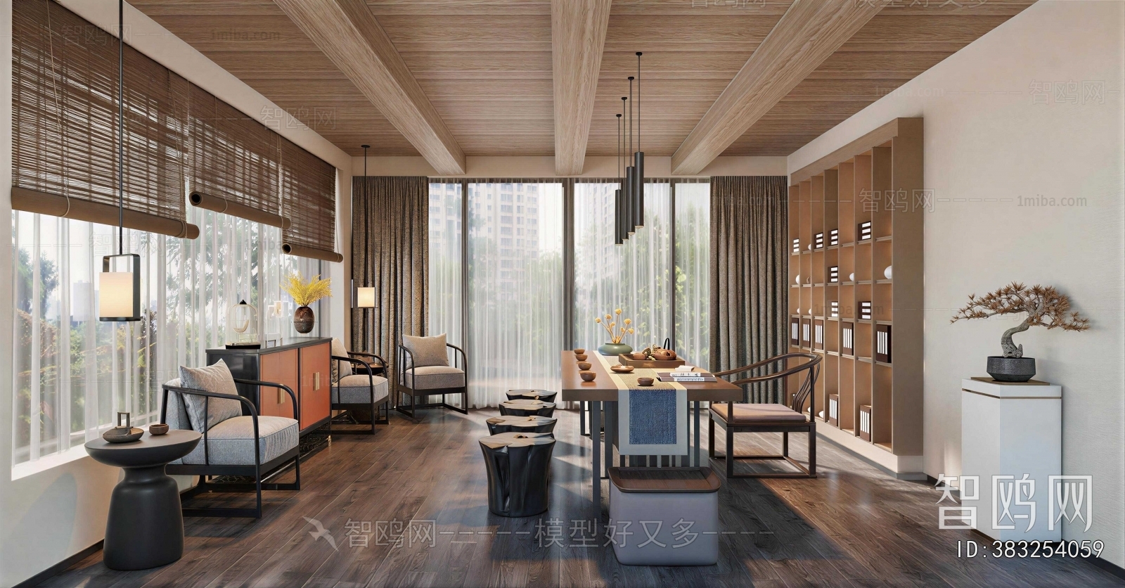 New Chinese Style Tea House