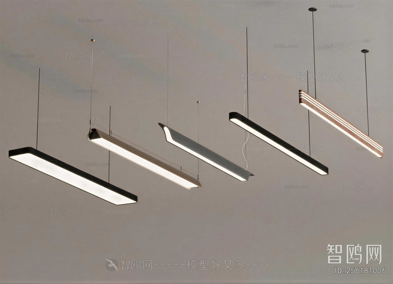 Modern Long Chandelier
