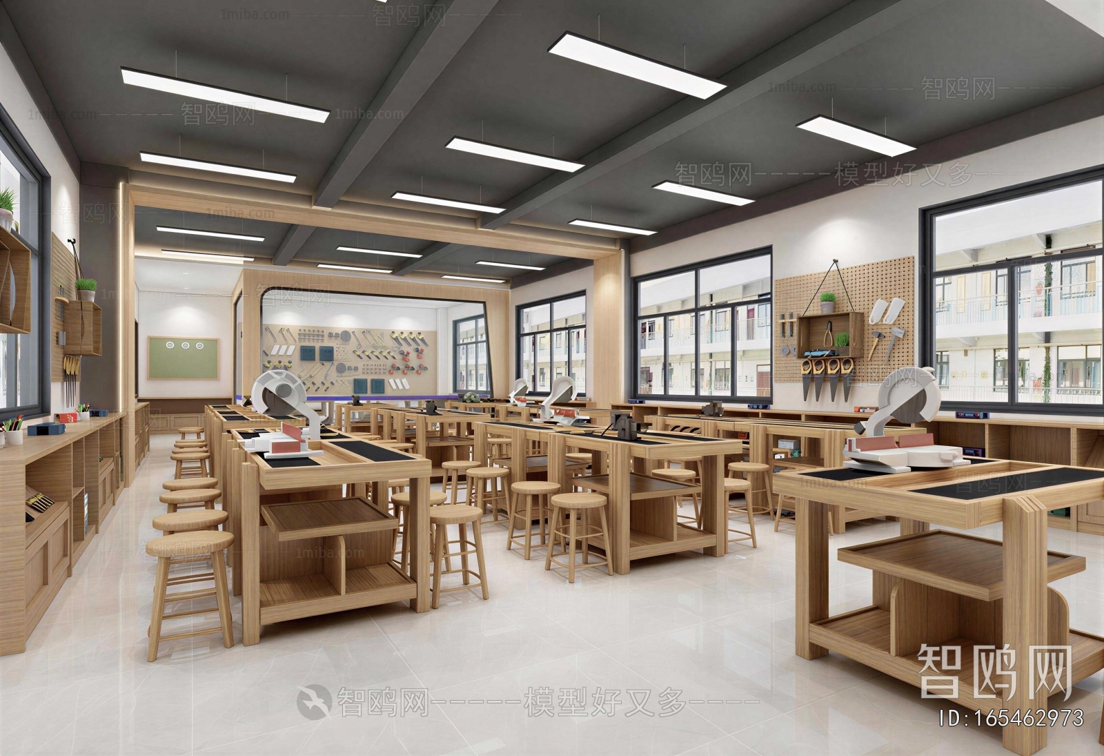Modern School Classrooms