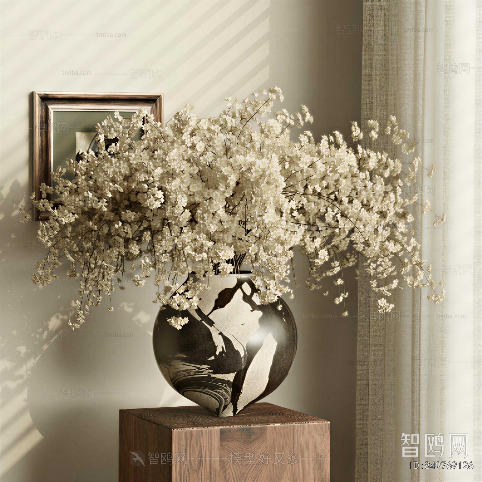 Wabi-sabi Style Flower Arrangement