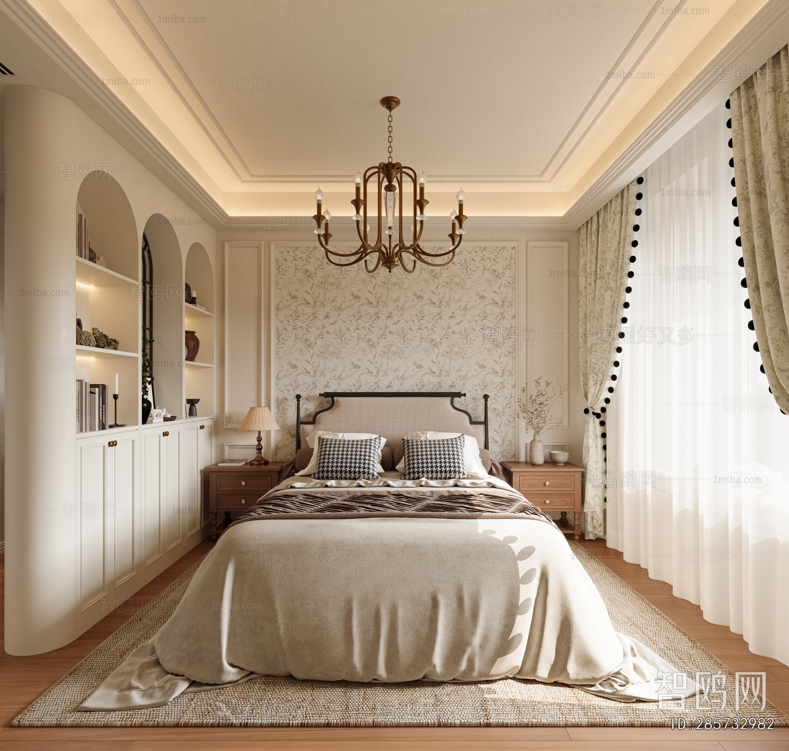 French Style Study Space