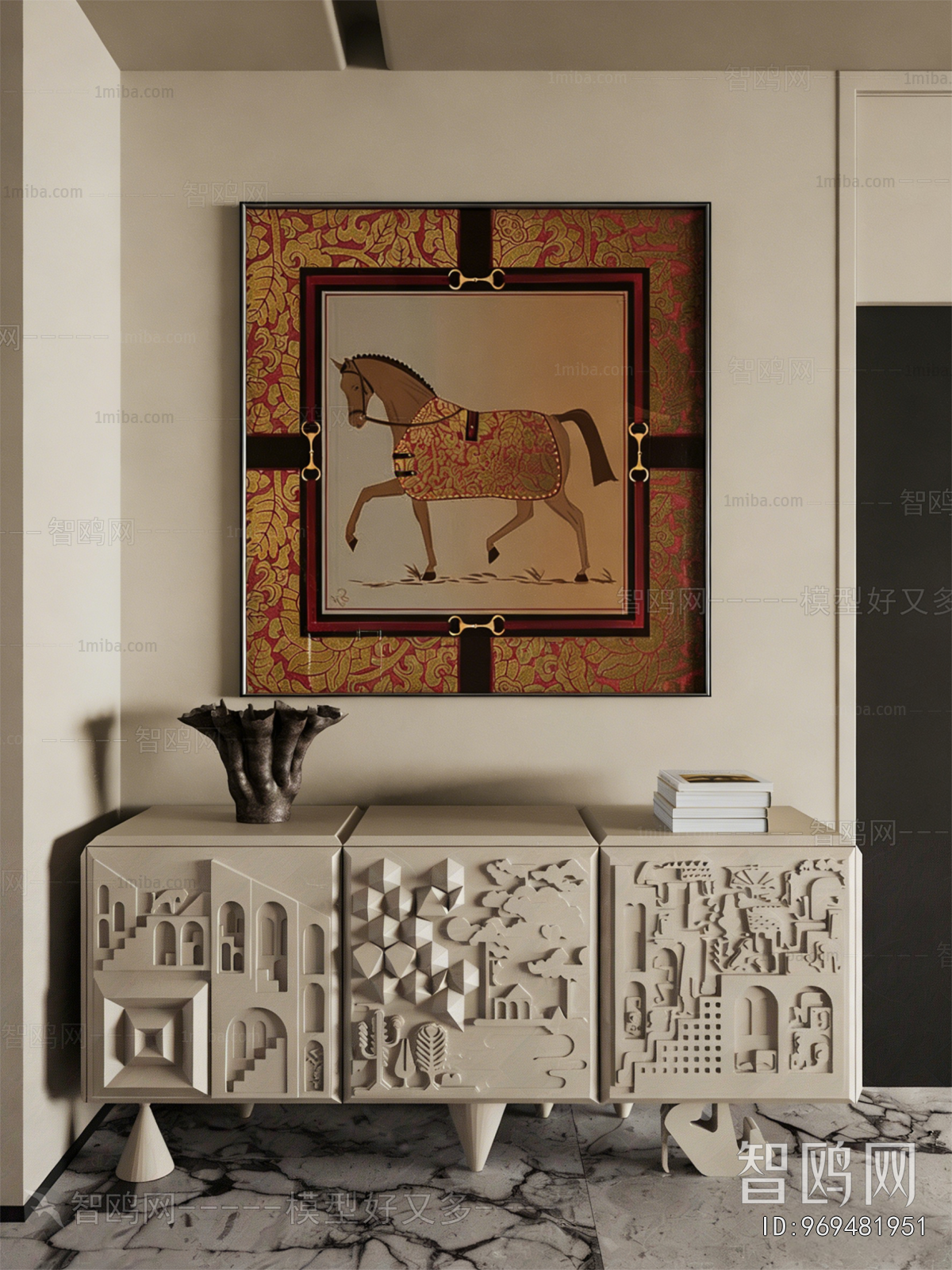 Modern Entrance Cabinet