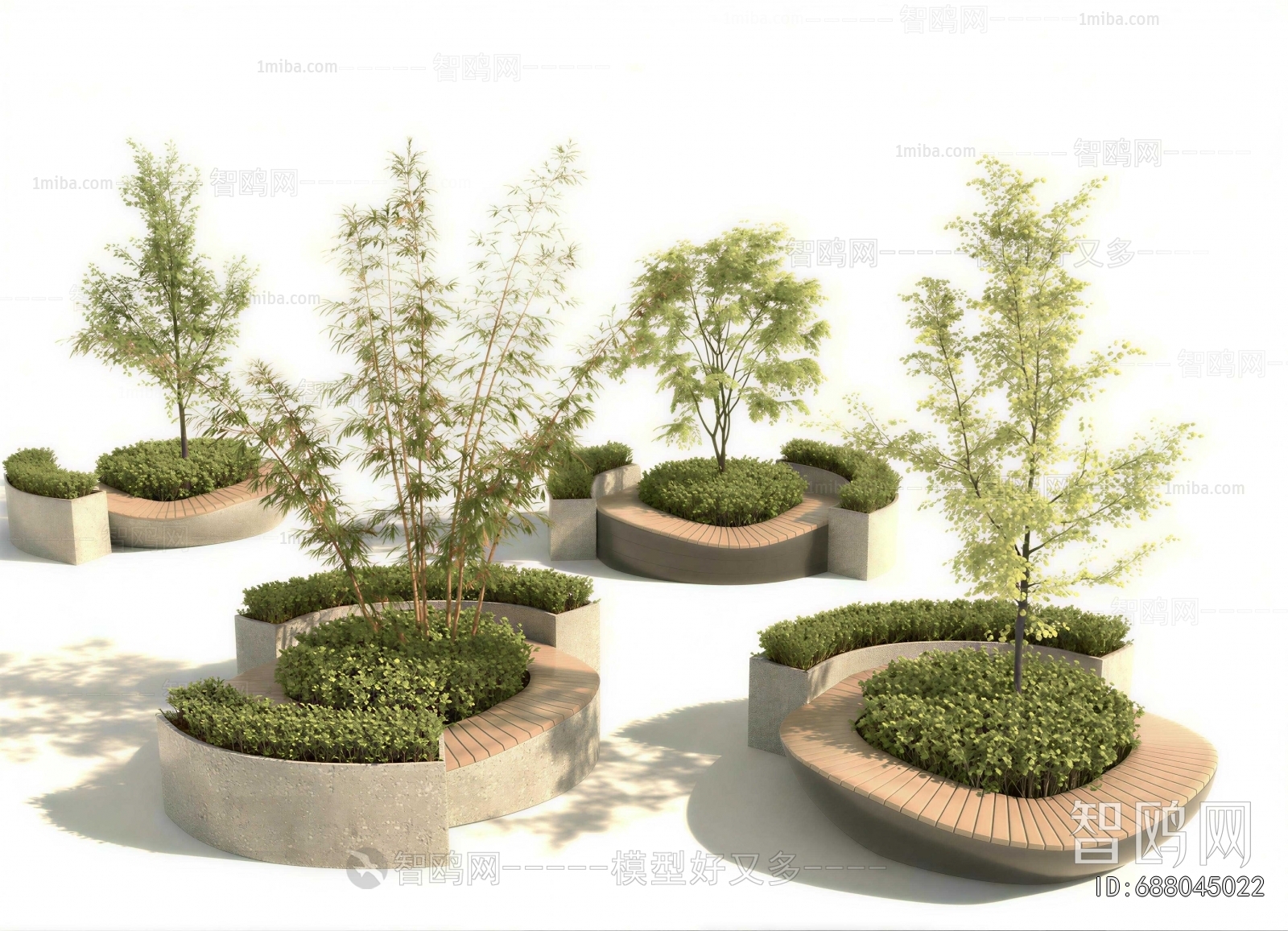 Modern Tree Pool