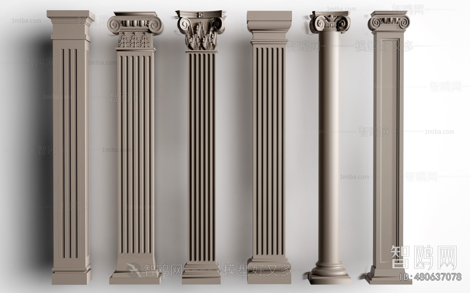 European Style Roman Pillar