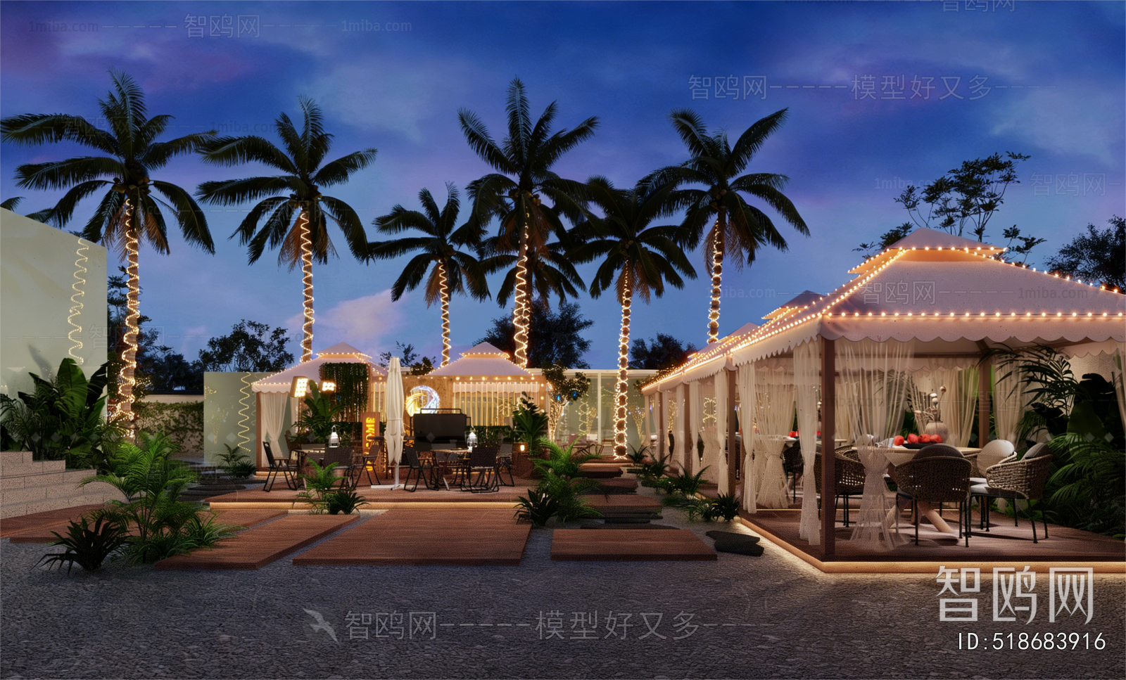 Modern Courtyard/landscape