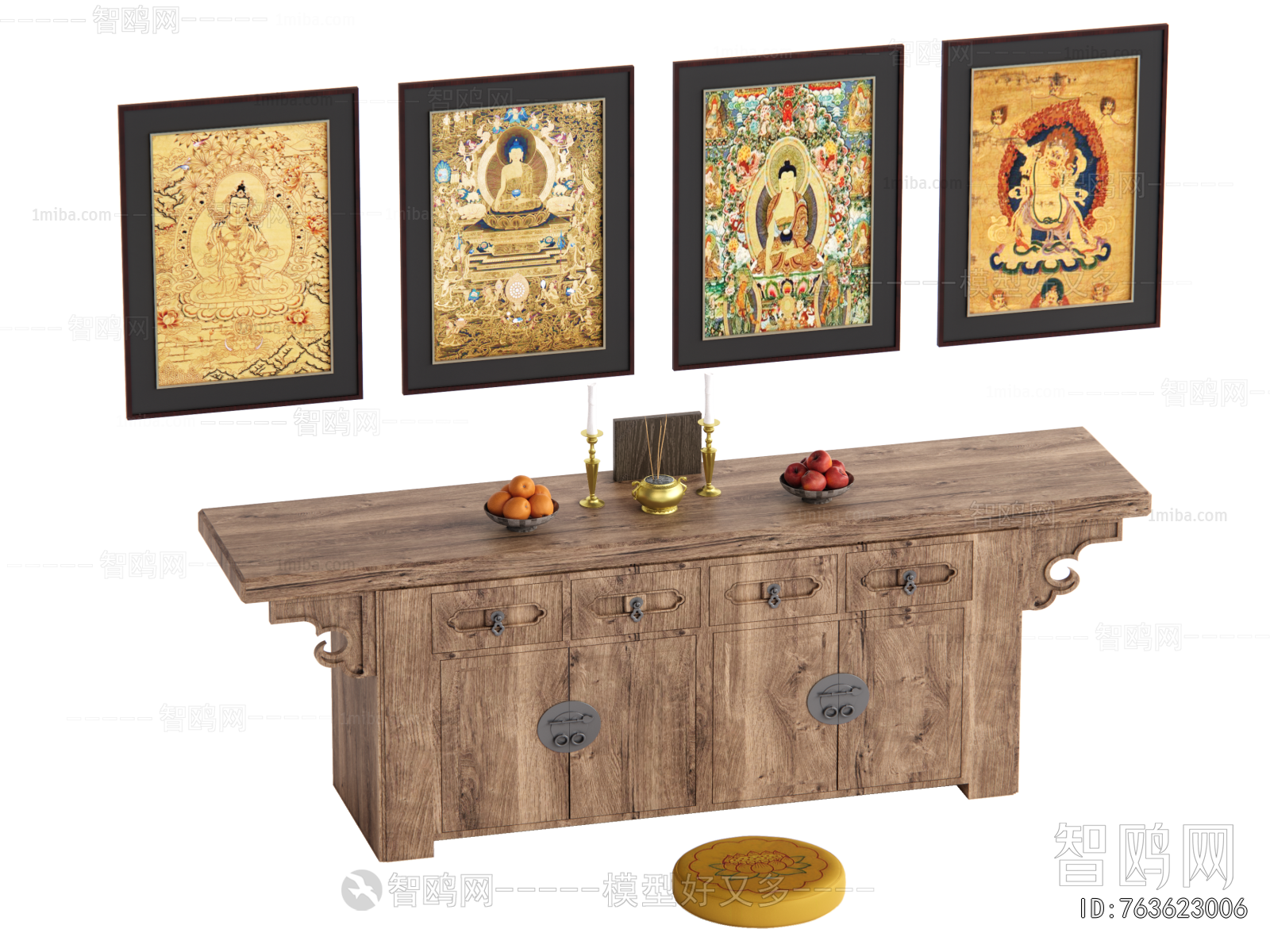 New Chinese Style Buddhist Niche