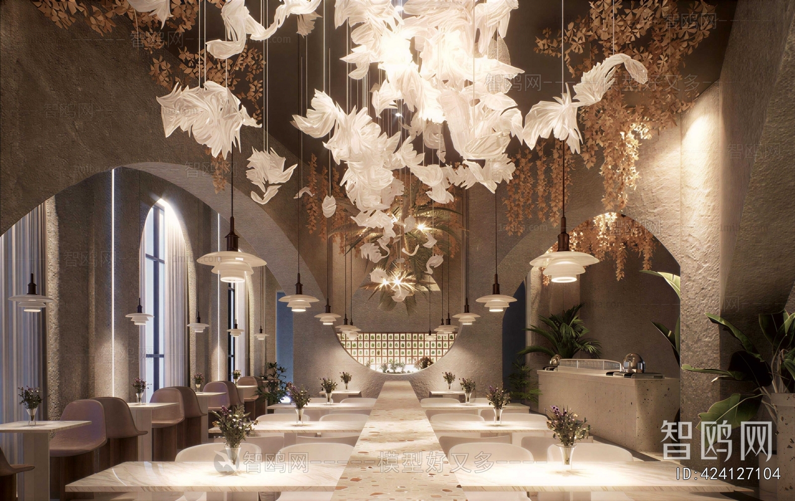 Wabi-sabi Style Restaurant