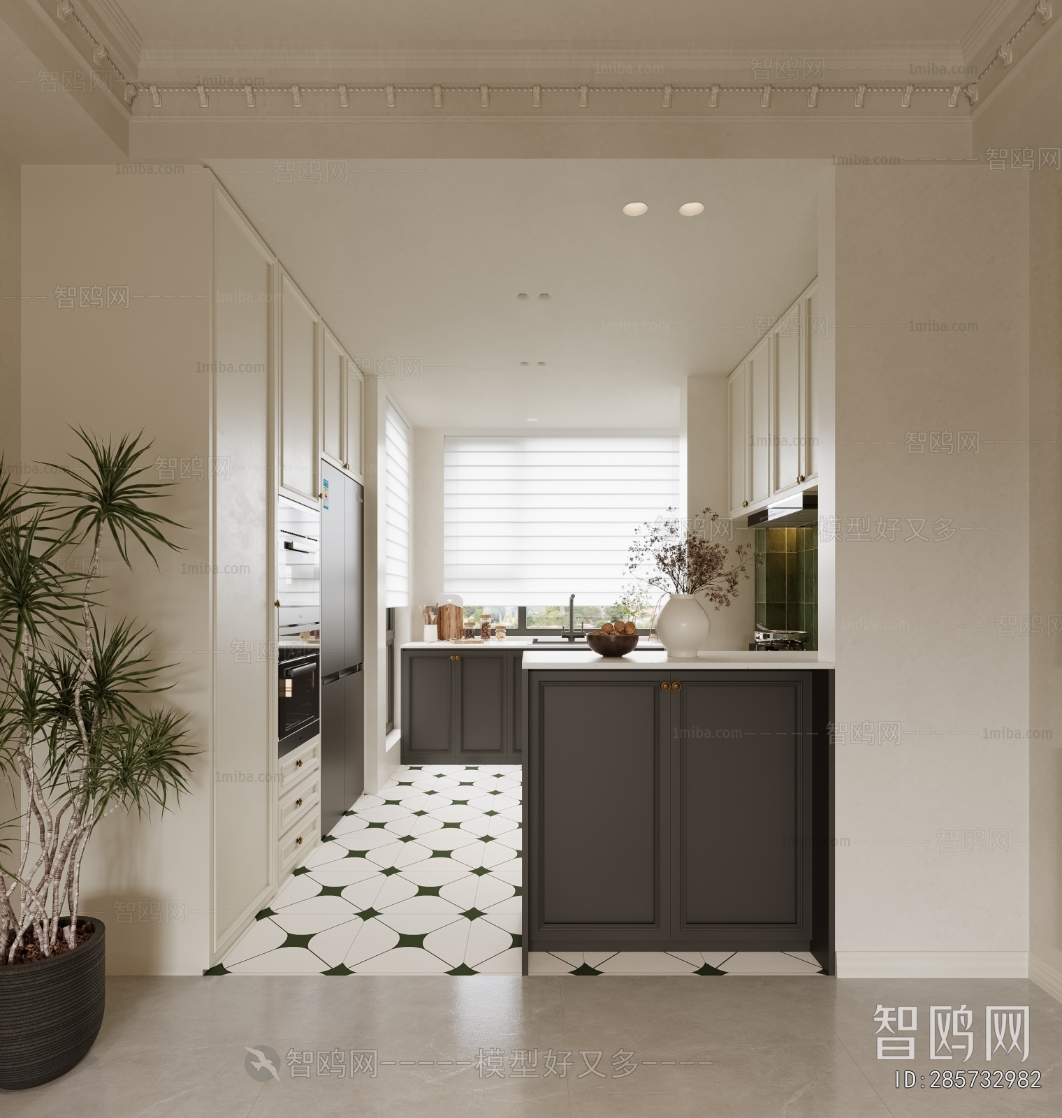 French Style Study Space