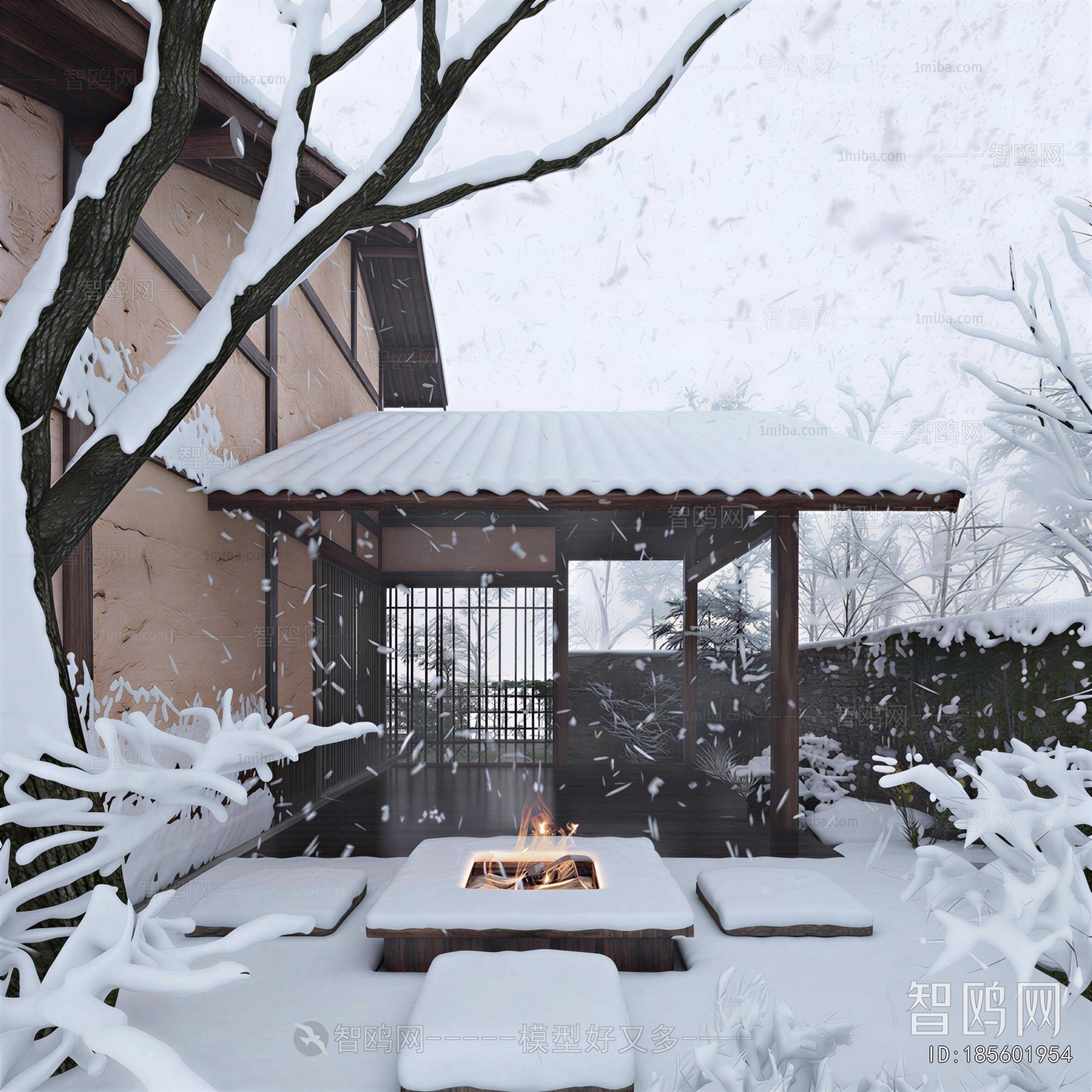 Japanese Style Courtyard/landscape