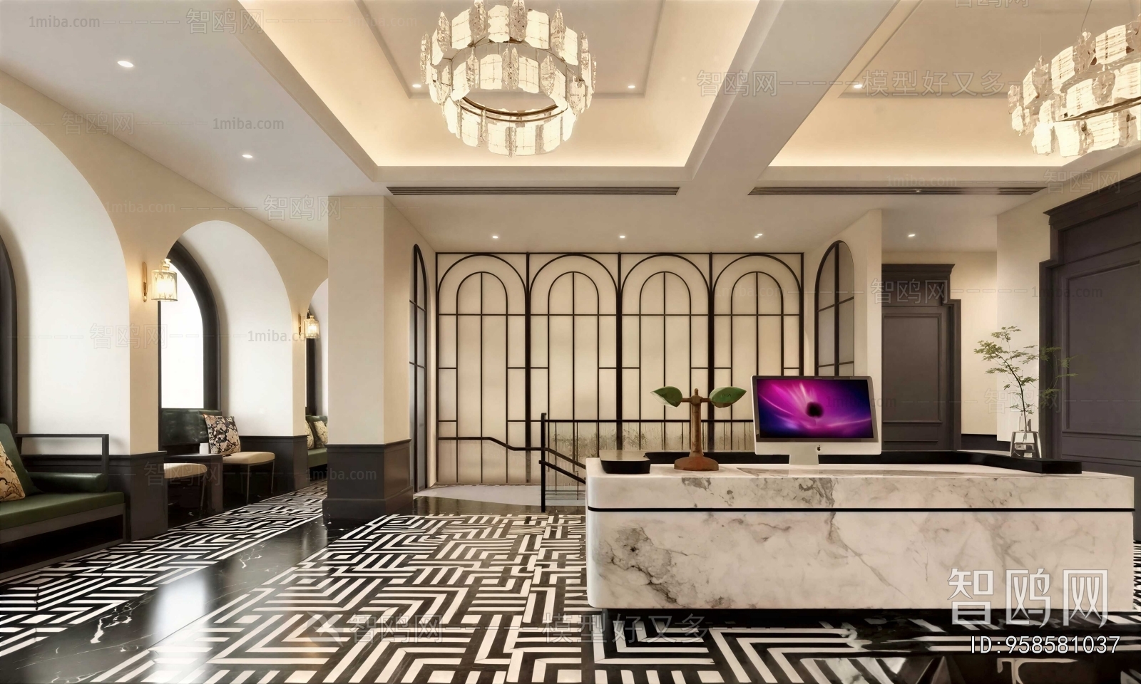 French Style Lobby Hall