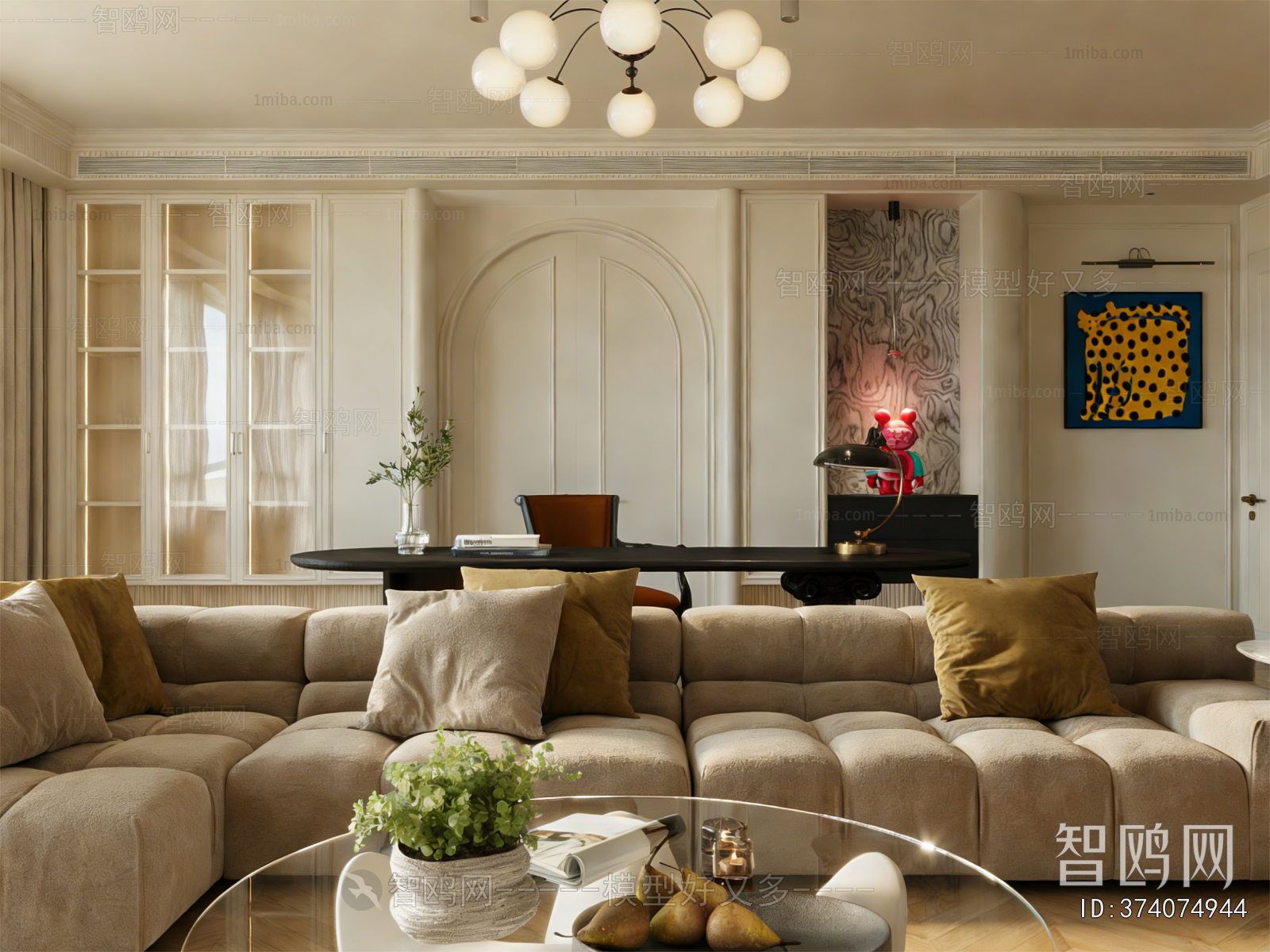 French Style A Living Room