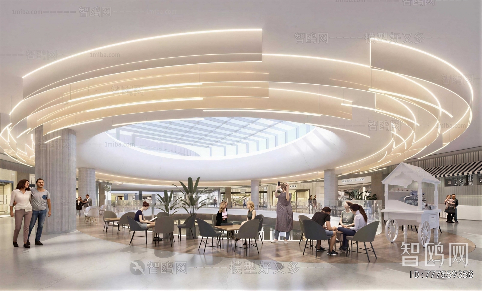 Modern Shopping Mall