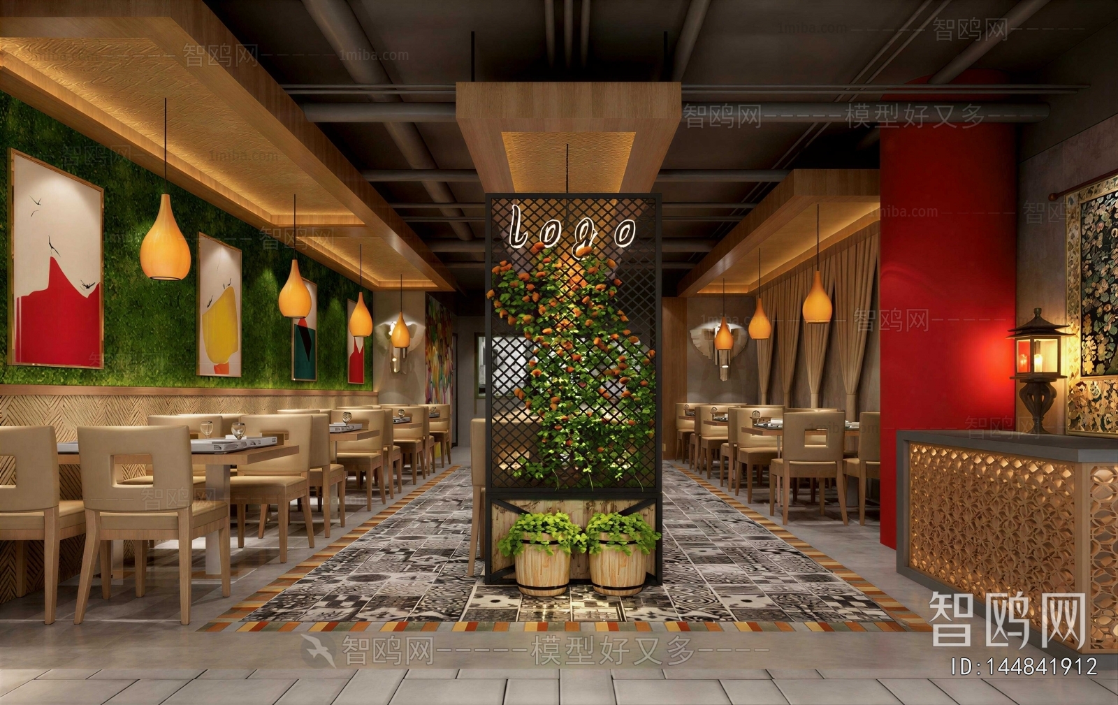Industrial Style Restaurant