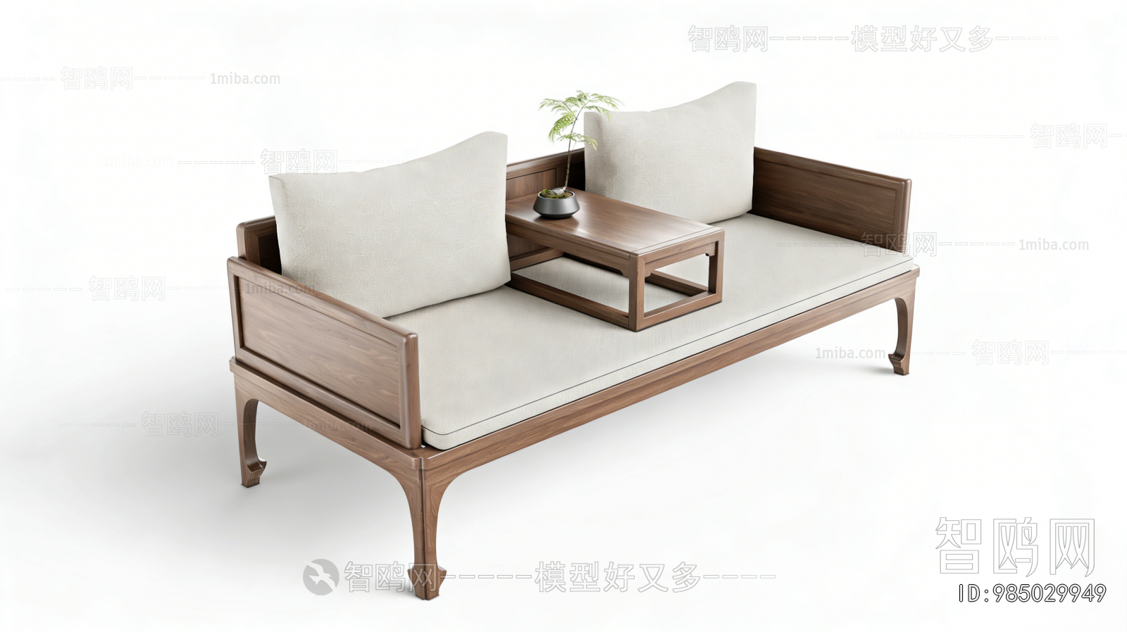 New Chinese Style Arhat Bed