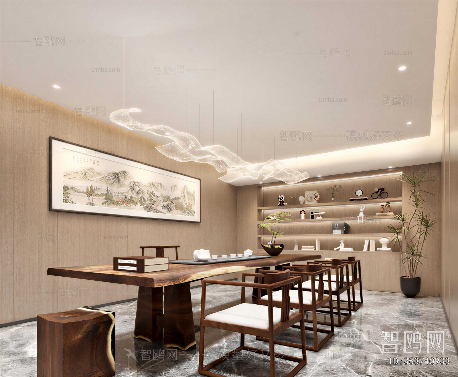 New Chinese Style Tea House