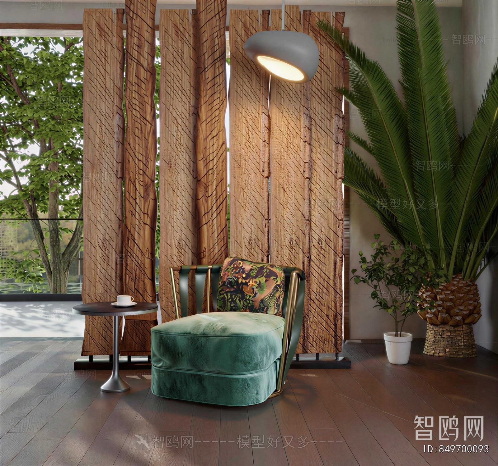 French Style Single Sofa