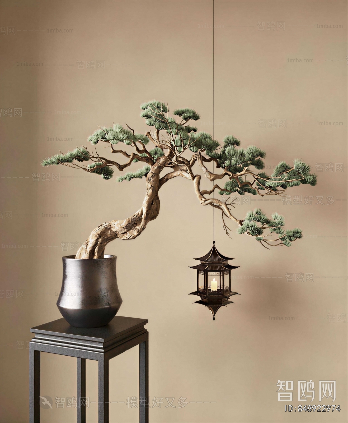 New Chinese Style Bonsai