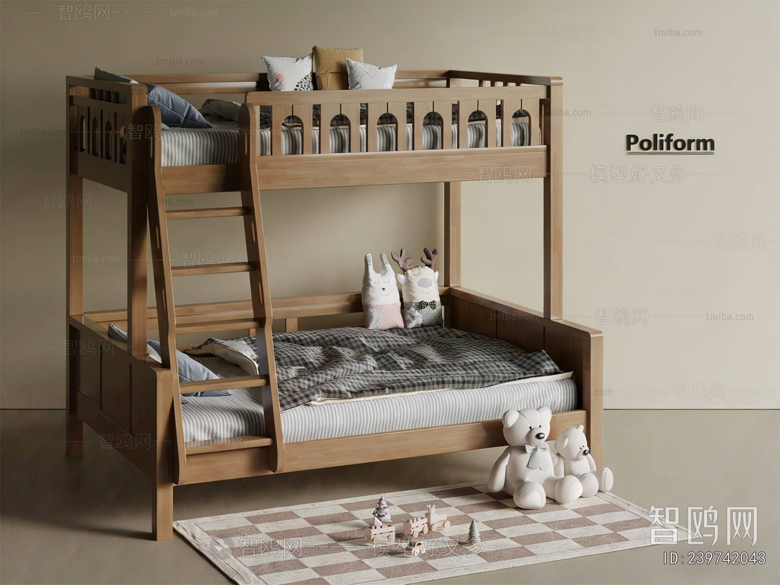 Modern Bunk Bed