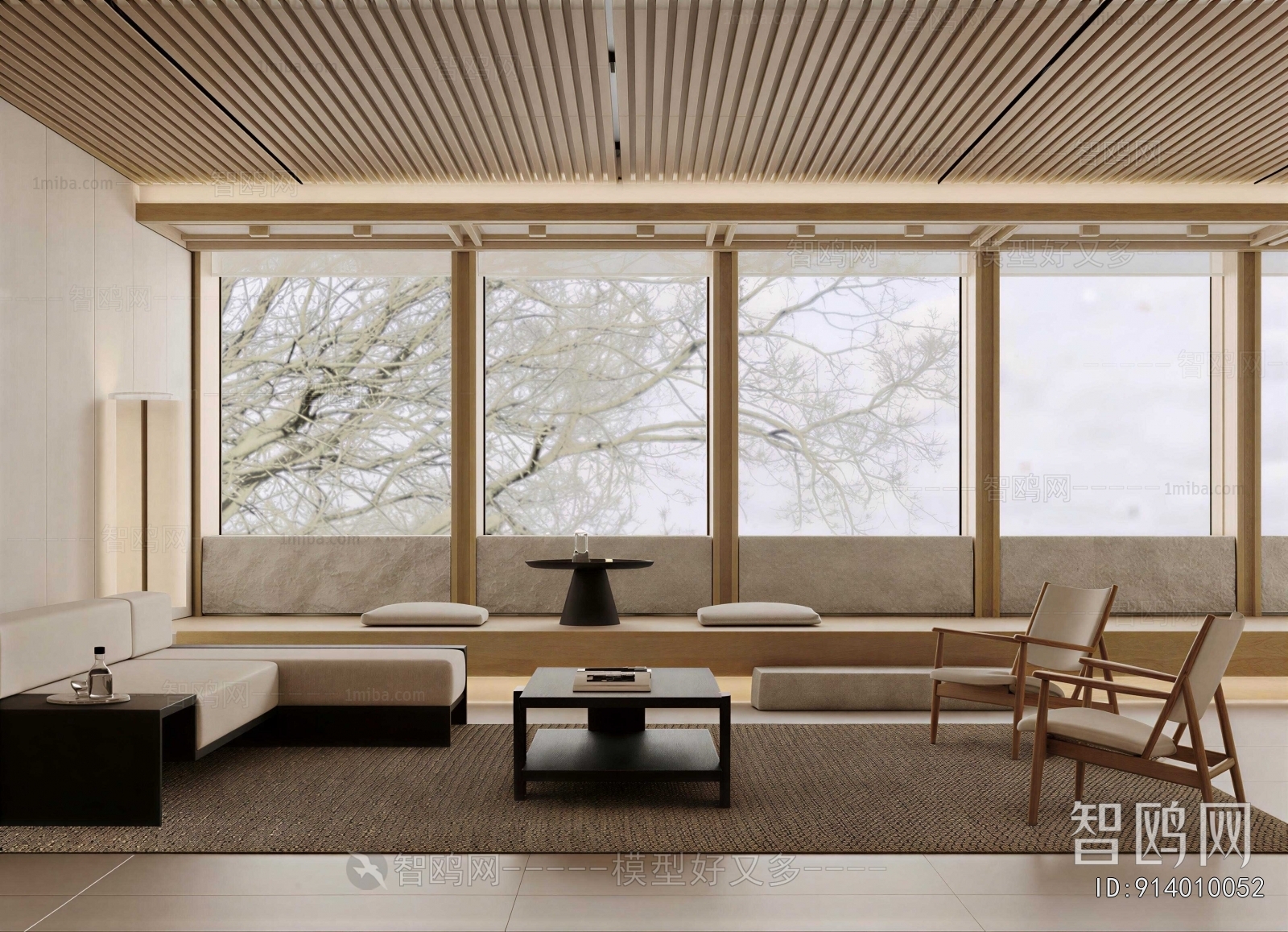 Japanese Style A Living Room