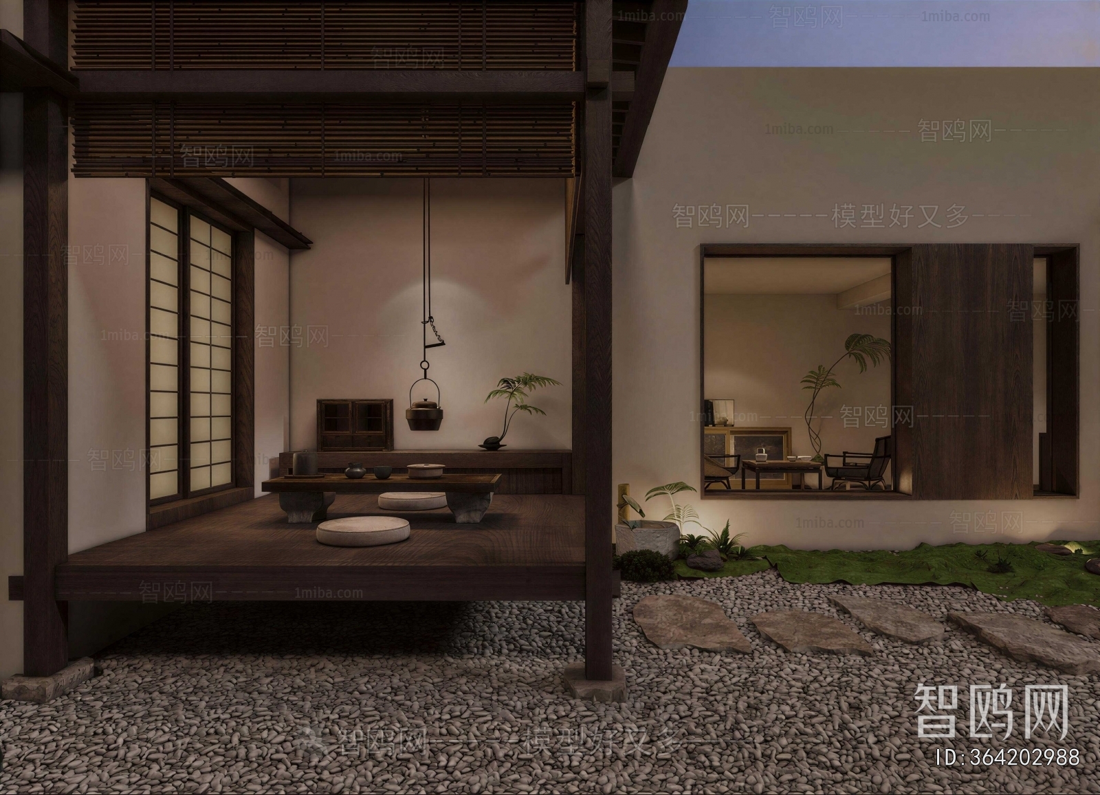 Japanese Style Courtyard/landscape