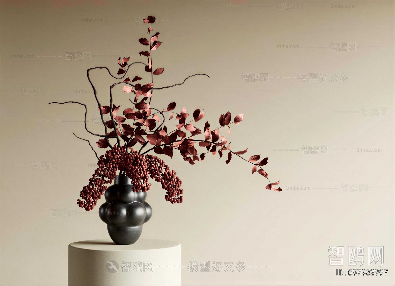 Wabi-sabi Style Flower Arrangement