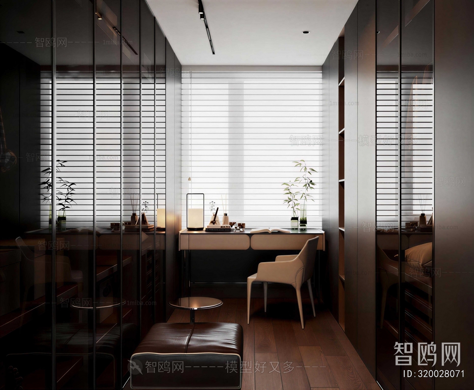 Modern Clothes Storage Area