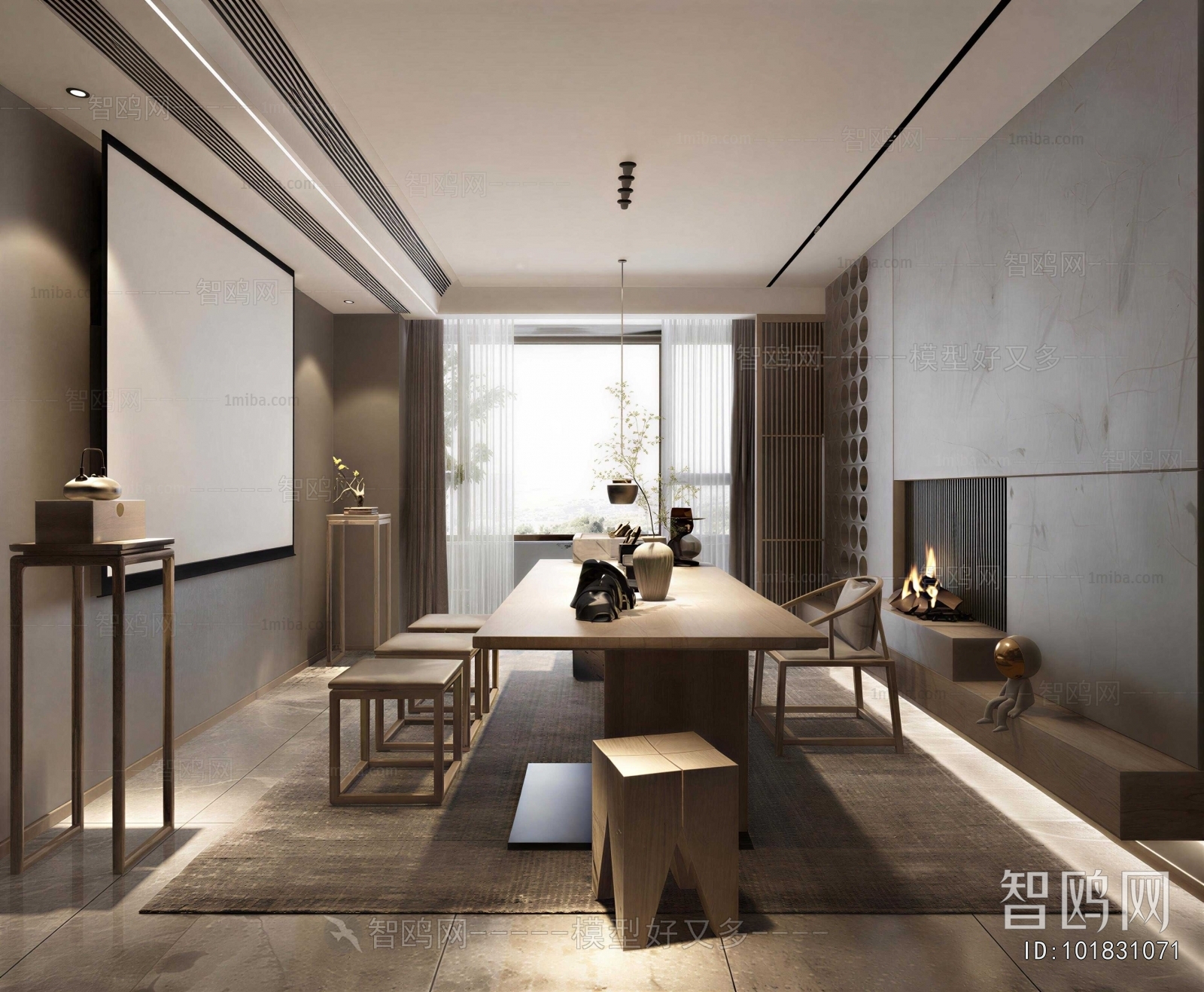 New Chinese Style Tea House