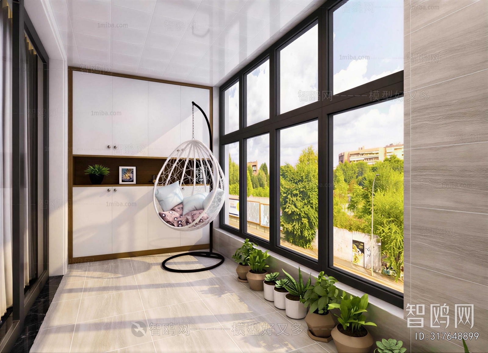 Modern Leisure Balcony