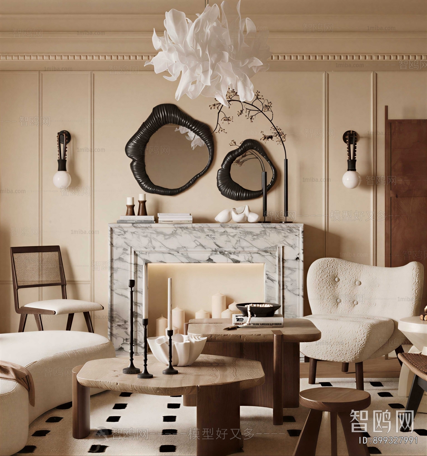 French Style A Living Room
