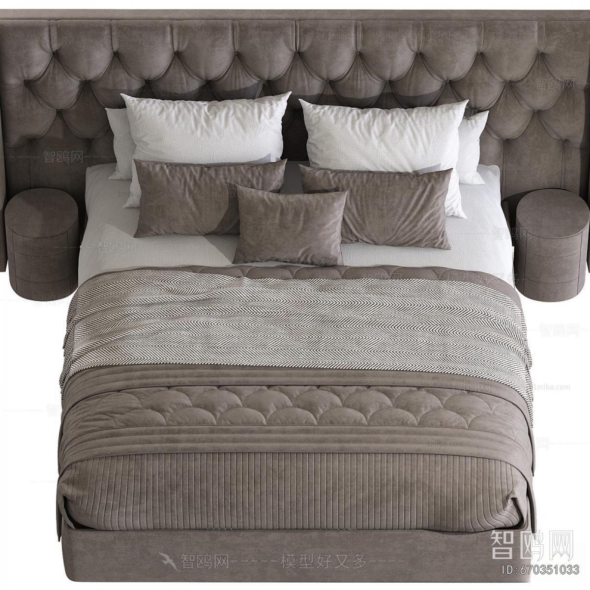 Modern Double Bed