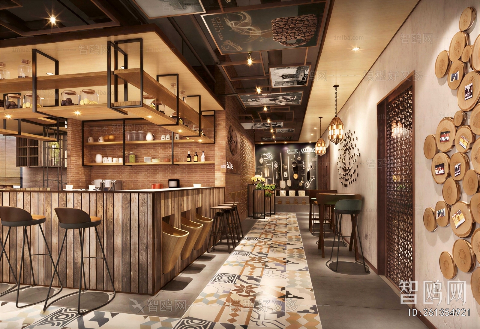 Industrial Style Cafe